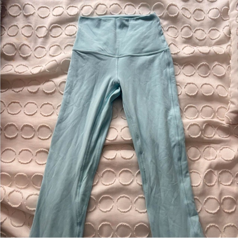 Light blue Lululemon align leggings size 0